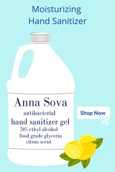 We've heard you! Anna Sova now carries a non aromatherapy moisturizing hand sanitizer gel with food grade vegetable glycerin.   Our prices start at $49.00 for the gallon for curbside pickup.  Anna Sova is a small business in Texas and where possible, we donate hand sanitizers to a variety of health care facilities. #spraysanitizer #sanitizer #newbaby #sanitizergel #skincare #handcare #moisturizing #newmom Citrus Smell, Care Facility, Vegetable Glycerin, Hand Care, Propylene Glycol, Active Ingredient, Aromatherapy, New Moms