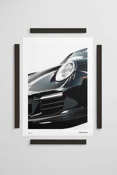 Porsche Wall Art, Porsche Car Poster, Car Pictures Car Minimalist, Porsche Car, Minimalist Art Print, Car Wall Art, Classic Porsche, Architecture Office