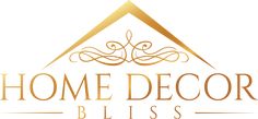 the logo for home decor bliss