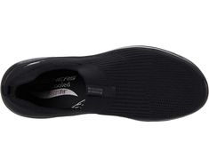 SKECHERS Performance Go Walk Arch Fit - 124409 | Zappos.com Sporty Black Slip-resistant Slip-ons, Comfortable Black Slip-ons For Sports, Black Sporty Slip-ons With Cushioned Footbed, Stretch Synthetic Low-top Sneakers, Textile Slip-on Sneakers For Sports, Athleisure Synthetic Slip-on Sneakers Slip-resistant, Athleisure Slip-on Sneakers, Slip-resistant, Black Stretch Slip-on Sneakers, Athleisure Slip-on Sneakers With Slip-resistant Synthetic Material