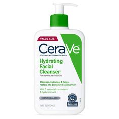 Cera Ve, Cerave Hydrating Facial Cleanser, Hydrating Facial Cleanser, Hydrating Face Wash, Gentle Face Cleanser, Best Facial Cleanser, Daily Facial Cleanser, Best Face Wash, Hydrating Facial