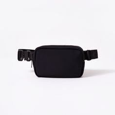 The Everyday Fanny Pack: the perfect hands-free, on the go essential. With zip pockets inside and out, a mesh compartment, an adjustable waist strap for easy fastening or shoulder wear, and sleek neoprene material that makes it machine washable, this fanny pack is a closet staple. Stay organized, hands-free, and ready for anything with this stylish fanny pack. Everywhere Belt Bag Lululemon Black, Black Belt Bag With Removable Pouch, Modern Black Pouch Belt Bag, Practical Black Nylon Belt Bag, Stylish Fanny Pack, Black Belt Bag With Anti-theft Pocket For On-the-go, Perfect Hands, Black Fanny Pack, Fitness Jewelry