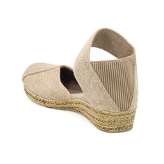 You asked and we answered! A lower version of our popular closed-toe espadrille. Perfect for strolling through all seasons. Padded insole Approximately 1″ espadrille wedge heel Machine washable Hand-Made in Mexico 1 sided, unlined stretch upper We suggest massaging the toe box before wearing to soften the lining! Low Wedge Sandals, Flat Wedges, Navy Linen, Closed Toe Shoes, Travel Shoes, Heels & Wedges, Open Toe Sandals, Flat Boots, Espadrilles Wedges