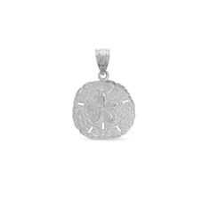 "14k solid gold sand dollar pendant. measures 1\" by 3/4\"." Beach Pendant Jewelry With Engraving, Beach Engraved Pendant Jewelry, Ocean-inspired Round Jewelry With Starfish Charm, Nickel-free Ocean-inspired Round Pendant Jewelry, Sea Life Jewelry, Gold Sand, Take A Shower, Soft Bristle Brush, Sand Dollar