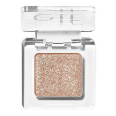 Turn every eye look into a party with e.l.f. Cosmetics Fine as Fleck Glitter Eyeshadow! This sheer eyeshadow topper is packed with micro-fine glitter flecks to play up your eyes with a mesmerizing wash of sparkle. The soft, smooth formula applies with ease and allows you to build a long-lasting look. Can be worn alone for subtle shimmer or on top of your fave eyeshadow to turn up the glitz. Why you’ll love it: • Long-lasting sheer glitter eyeshadow topper with a shimmer finish • Packed with micr Sheer Eyeshadow, Brr Basket, Makeup 101, Metallic Eyeshadow, Lock It, Shadow Sticks, Skull Makeup, White Hot, Fancy Jewellery