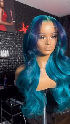 @ fantasiabarbie 50 Shades, Buns, Shades Of Blue, Hair Inspo, Wig Hairstyles, Cinderella, Minnie Mouse, Wigs, Hairstyles