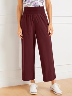 Lightweight Woven Stretch Utility Pants Everyday Adventures, Utility Pants, Classic Style Women, Sporty Chic, Modern Classic, Upf 50, Ankle Length, Dress Collection, Polyester Spandex