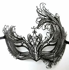 Black Bird of Paradise Crystal Laser Cut Venetian Masquerade Metal Filigree Mask 616906861906 | eBay Masquerade Mask Black, Gothic Mask, Masquerade Ball Mask, Masquerade Halloween, Venetian Masquerade Masks, Portrait Abstract, Mask Dance, Metal Mask, Bird Masks