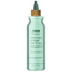 Love your scalp from the outside in with Raw Sugars Rosemary Vinegar Hair Rinse. Crafted with a blend of Apple Cider Vinegar, Rosemary, and Mint, our gentle Shampoo Alternative is designed to deliver a thorough cleanse without stripping away natural oils or color. Perfect for in between wash days, this shampoo alternative is designed to soften the hair, clam the scalp, and add shine to your tresses without removing the natural oils that are essential to scalp and hair health. With each wash your Rosemary Vinegar, Uptown Cheapskate, Shampoo Alternative, Vinegar Hair Rinse, Raw Sugar, Rosemary Mint, Hair Rinse, Natural Hair Beauty, Hair Scalp