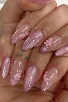 Nail Art Ideas For Summer, Art Ideas For Summer, Creative Nail Art, Simple Gel Nails, Summery Nails, Classy Acrylic Nails, Soft Nails, Art Summer, Xmas Nails