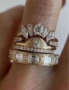 Cute Engagement Rings, Future Engagement Rings, Gold Sun, Dope Jewelry, Dream Engagement Rings, Jewelry Lookbook, Boho Ring, Fine Jewelry Collection, Dream Ring