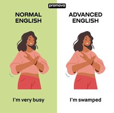 two different types of normal english and advanced english