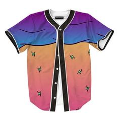 Hit a style home run with this baseball jersey featuring a full button-up placket and an iconic jersey silhouette. Our team of resident artist designed this unique print of two hands holding each other featuring bright colors, bold lines, and gradient design. DETAILS & FIT This premium graphic shirt is tailored fro Two Hands Holding Each Other, Fresh Hoods, Two Hands Holding, Holding Each Other, Personalized Jersey, Hands Holding, Gradient Design, Baseball Jersey, Black Rib