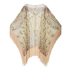 Category:Shawls,Shawl  Wrap,Women's Wrap; Embellishment:Paillette,Tassel,Beading; Season:Spring  Summer; Fabric:Tulle; Sleeve Length:Sleeveless; Tips:Only Wraps; Style:Glittering,Elegant; Occasion:Party Evening,Party; Coat Bust:80-100; Trends:Elegant; Listing Date:07/04/2022; Production mode:Self-produce; Size chart date source:Provided by Supplier. 1920s Cape, Gatsby Design, 1920s Shawl, Sequin Costume, Cashmere Winter Scarf, Mens Cashmere Scarf, Evening Wrap, Vestidos Retro, Cape Scarf