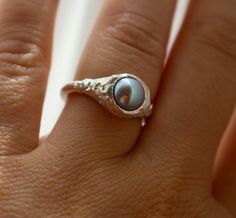 Sterling silver ring with a beautiful pearl. Material: Sterling silver Stones: pearl  Size: 52-58 FR, but do not hesitate to write me if you need another size.  Please try to be the most accurate about the size of your ring. o  If you do not know your ring size please check this method as well  o https://www.instagram.com/p/CTmHVMkATEg/ Don't hesitate to check my Instagram as well: @atelier_tiuh Follow the link below to go back to my Etsy SHOP: https://www.etsy.com/fr/shop/AtelierTiuh Pearl Size, Silver Pearls, Rings Statement, Statement Rings, Silver Ring, Sterling Silver Rings, Jewelry Rings, Ring Size, Silver Rings