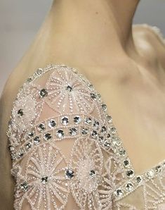 Embroidery Video, Lady Like, Valentino Couture, Chanel Cruise, Chanel Couture, Diane Kruger, Couture Details, Roaring Twenties