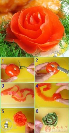 step by step instructions on how to make a fake flower