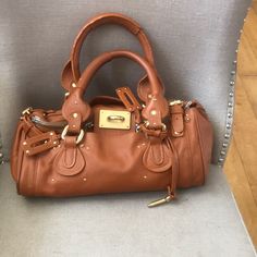 Authentic Chloe Bag With Stain Selling As Is Condition Daily Purse, Chloe Brown, Chloe Bags, Chloe Bag, Chloe, Stain, Bag Lady, Purse, Purses And Bags