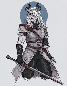 Tiefling Paladin, Tiefling Female, Dnd Tiefling, Dnd Paladin, Pathfinder Character, Dungeons And Dragons Art, Art Trade, Dungeons And Dragons Characters, Dnd Art