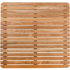 a wooden slatted surface on a white background