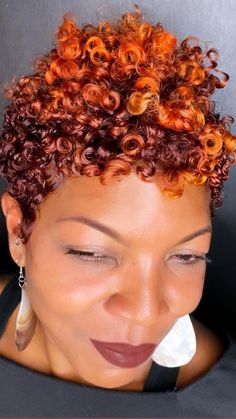 Omggggggggg it is on fire!!!!!!!!!!! SOOOOOOOOOOOOOOOOOOOOOOOOOOOOO GORGEOUS!!!!🔥🔥🔥🔥🔥🔥🔥🔥🔥 | Curly hair styles, Hair color, Short hair styles Pixies Haircut, Natural Hair Haircuts, Black Hair Short Cuts, Short Natural Curly Hair, Tapered Natural Hair, Natural Hair Cuts, Honey Brown Hair, Natural Hair Short Cuts, Short Sassy Hair