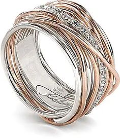 Womens Jewelry Filo Della Vita, Style code: an13arbt-- Ring For Women Silver, I 8, Womens Jewelry, Bling Rings, Pretty Jewellery, Ring For Women, Bling Bling, Pink Gold, Ring Verlobung