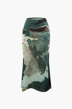 Elegant Earthy Outfits, Patterned Maxi Skirt, Flowy Long Skirt, Pattern Maxi Skirt, Pattern Midi Skirt, Bohemian Skirts, Flowy Skirts, Fluid Abstract, Skirt Flowy