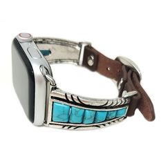 PRICES MAY VARY. Western Works with 38mm/40 mm of Apple Watch Fits 7 inch to 8 inch Wrists Colors may vary due to lighting Squash Blossom Western Turquoise Compatible with Apple Watch Band 38/40 mm Squash blossom Turquoise Watch Band, Western Turquoise, Navajo Turquoise, Squash Blossom, Kids Luggage, Wristbands, Apple Watch Band, Apple Watch Bands, Watch Band