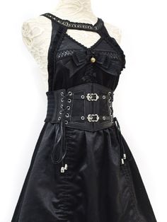 Get the perfect edgy look with our black/white/brown lace-up detail gothic punk corset belt. This versatile corset belt features intricate lace-up details, making it a must-have accessory for any gothic or punk-inspired outfit.  Please note that this product includes only the corset belt.  Garment Size   	 		 			Size 			Free Size 		 		 			Waist 			66-88 Gothic Underbust Corset With Belt, Edgy Overbust Corset For Costume Party, Black Punk Corset Belt With Corset Back, Black Punk Style Corset Belt With Corset Back, Fitted Corset With Belt For Cosplay, Gothic Corset With Belt For Cosplay, Edgy Underbust Corset For Costume Party, Steampunk Black Underbust Corset Belt, Punk Black Corset For Cosplay