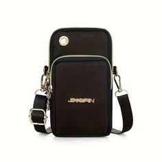 Outdoor Sports Armband Phone Bag, Casual Nylon Crossbody Bag, Running Zipper Purse With Headphone Hole Bin 9 Casual Black Phone Bag With Zipper Pocket, Functional Phone Bag, Black Large Capacity Versatile Phone Bag, Casual Black Portable Phone Bag, Functional Black Crossbody Phone Bag, Casual Black Phone Bag, Functional Black Phone Bag With Zipper Closure, Casual Nylon Rectangular Phone Bag, Casual Rectangular Nylon Phone Bag