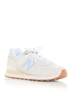 New Balance Women's 574 Low Top Sneakers Blue New Balance Shoes, Cute Running Shoes, College Clothes, Summer Wishlist, Inspo Fits, Pretty Sneakers, Shoes For School, Back To School Shoes, Trendy Shoes Sneakers