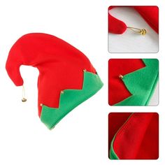 Material: Cloth Set Type: No Type of Wholesale: No Material: Plush and Metal Made Bell Size: 32x31 cm/12.59x12.20 inches Approx. Model: Green/Red Adjustable Christmas Cap, Adjustable Christmas Hat As Gift, Red Adjustable Christmas Hat, Adjustable Red Christmas Hat, Festive Adjustable Cap, Green Mini Cap For Winter, Green Winter Mini Cap, Adjustable Mini Christmas Hats, Winter Green Mini Cap