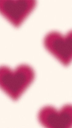 several red hearts are arranged in the shape of a heart on a white background with pink highlights