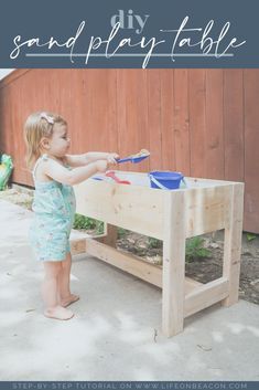 Playhouse Makeover, Tuff Tray, Sand Play