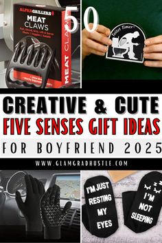 five senses gift ideas for him, senses valentines gift for boyfriend Senses Gift For Him, Five Senses Gift, Anniversary Gift Ideas For Him, Senses Gift, The Five Senses, Anniversary Gift Ideas, Bbq Gifts, Valentine Gifts For Husband, Valentine Gifts For Girlfriend