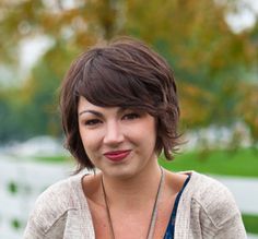 Wavy Bob Haircuts, Going Grey, Wavy Bob, Brave Enough, Long Pixie, Wavy Bobs, Going Gray, Trendy Hair, Pixie Bob