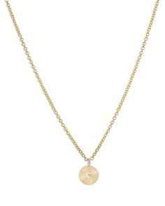 Zoe Lev 14K Yellow Gold Diamond Pleated Disc Pendant Necklace, 16-18 Timeless 14k Gold Medallion Necklace, Timeless Medallion Necklace In 14k Gold, Elegant 14k Gold Medallion Charm Necklace, Elegant 14k Gold Medallion Necklace With Adjustable Chain, 14k Stamped Yellow Gold Fine Jewelry Necklace, Elegant 14k Gold Medallion Necklace As Gift, Elegant 14k Yellow Gold Medallion Necklace, Timeless Diamond Necklaces Stamped 14k, Elegant Yellow Gold Medallion Necklace In 14k Gold