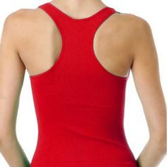 Ribbed Seamless Racerback Tank Top Size: One Size Color 1: Red Color 2: Forest Teal (Blue-Green, As In Photo) Sleeveless Red Tops With Seamless Construction, Red Sleeveless Tops With Seamless Construction, Red Seamless Workout Tops, Red Racerback Top For Yoga, Red Sleeveless Top With Seamless Construction, Green Racerback Breathable Top, Red Seamless Scoop Neck Top, Basic Red Stretch Tank Top, Sleeveless Red Seamless Tops