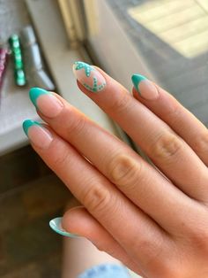 Preppy Nails, Teen Nails, Cruise Nails, Beachy Nails, Cute Nail Ideas, Girly Acrylic Nails