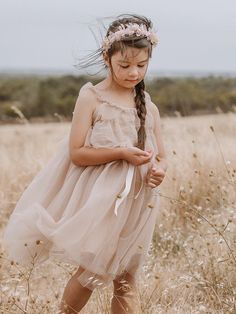 Stunning mid-length tulle dress! Layers and ruffles of soft tulle make this dress as light and magical as Fairy Floss candy! Cotton lining and finished with a satin bow at the waist - it is the perfect dress for flower girls and birthday parties.  Available in sizes 3, 4, 5, and 6. Rose Sister, Dress Layers, Candy Cotton, Dress Miss, Rosé Sister, Fairy Floss, Princess Theme, Popular Dresses, Soft Tulle