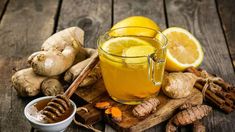 Ginger lemon tea with chia seeds offers numerous health benefits including aiding in weight loss, improving digestion, reducing stress levels, enhanci #FatBurnerDrinks #HealthyDrinks #WeightLoss #DetoxDrinks #NaturalRemedies #FitnessGoals