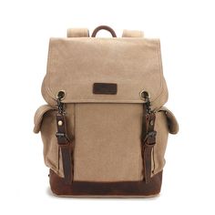 Outdoor Multifunctional Canvas Backpacks - Woosir Canvas Backpack With Multiple Pockets For Everyday Use, Canvas Backpack With Multiple Pockets, Standard Canvas Backpack With Multiple Pockets, Everyday Canvas Backpack With Multiple Pockets, Outdoor Canvas Bag With Multiple Pockets, Outdoor Canvas Bags With Multiple Pockets, Canvas Backpack For Outdoor Activities With Pockets, Casual Large Capacity Backpack For Hiking, Functional Large Capacity Canvas Backpack