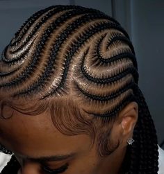 Braided Hairstyles For Black Women Scalp Braids, Straight Back Hairstyles, Hair Cornrows, Cornrows Natural Hair, Cornrows Braids For Black Women, Chinese Woman, Short Box Braids Hairstyles