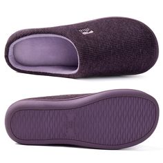 Experience the ultimate comfort with RockDove's Women's Original Two-Tone Memory Foam Slippers, designed to soothe your feet with every step. Ideal for women who value both style and comfort, these slippers come in a chic eggplant shade and are available in size 11-12 US.

- **Size**: 11-12 US Women
- **Color**: Eggplant
- **Material**: Waffle-knit cotton-blend upper, rubber outsole
- **Gender**: Female
- **Age Group**: Adult

These slippers feature a luxurious memory foam footbed that molds to Foam Slippers, Bridesmaid Style, Rubber Shoes, Knit Cotton, Work Shoes, Dog Walking, Waffle Knit, Woman Colour, Red White Blue