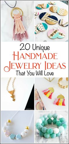 the ultimate guide to unique handmade jewelry ideas that you will love for all occasions