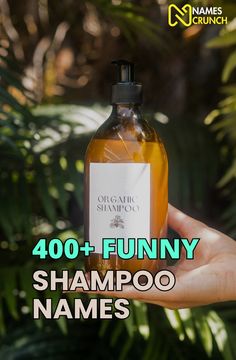 Need a clever, unique name for your hair care product or shampoo line? Check out this list of funny, amusing, and witty shampoo name suggestions! Whether it's for humans or pets, we've gathered silly, punny, and creative monikers perfect for making your customers giggle. Bring some lighthearted bubbly delight to your branding with these hilarious hair wash name ideas! Glee Funny, Salon Names, Name Suggestions, Hair Wash, Funny Names, Name Ideas, Hair Brands