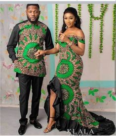 African couples outfits, it is made from quality maxi Ankara print and polish material, pant inclusive for male, it is suitable for all occasions Kindly select your measure from our size chart provided along with the height/full length. You can also forward the following measurements for perfect fit. Across shoulder Neck Arm/sleeve length Bust/chest dimension Hips Inseam Waist to ankle Waist Thigh Ankle Processing takes 1-2 weeks and 3-5 business days for shipping via DHL. Feel free to start ets African Couple, Couples African Outfits, Couple Clothing, Couple Matching Outfits, African Prom Dresses, Dresses African, African Traditional Wedding, Fashion Traditional, Couples Outfit