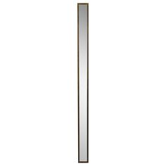 a tall metal pole with a mirror on it's side, against a white background