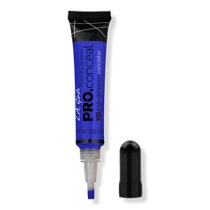 Blue HD Pro Corrector Concealer - L.A. Girl | Ulta Beauty Blue Concealer, Pink Color Corrector, Undereye Brightener, Blue Foundation, Neutral Undertone, Dream Vanity, Pro Concealer, Correcting Concealer, Corrector Concealer