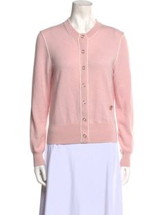 Burberry Cashmere CardiganPinkLong Sleeve with Scoop NeckDesigner Fit: Sweaters by Burberry typically fit true to size. Pink Burberry Sweater, Scoop Neck Sweater, Vintage Holiday Dress, Coat Pant, Sweater Accessories, Handbags On Sale, Neck Sweater, Sweater Outfits, Blazer Jacket